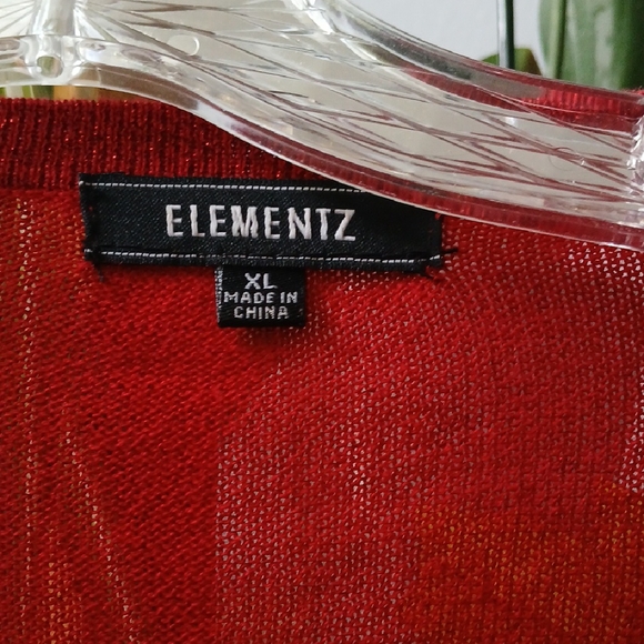 Valentines Radiant Red Sequin Blouse - Picture 2 of 6